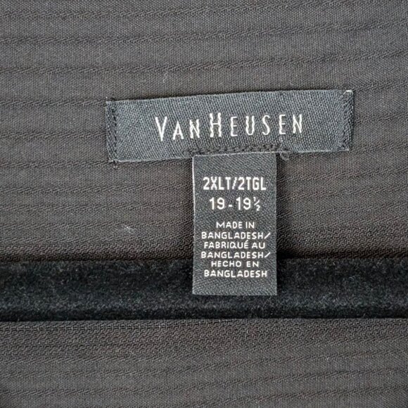 Van Heusen Black Short Sleeve Shirt - Picture 4 of 4